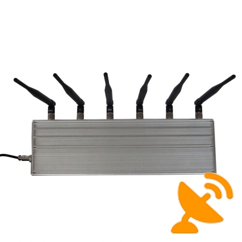 Wall Mounted Cell phone & RF Jammer (315MHz/433MHz) - Click Image to Close