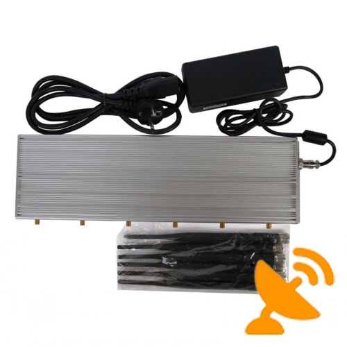 Wall Mounted Cell phone & RF Jammer (315MHz/433MHz) - Click Image to Close