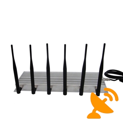 Wall Mounted 3G Cellular Phone & 315MHz 433MHz RF Jammer - Click Image to Close