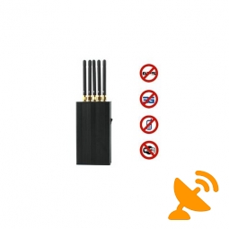 5 Antenna Handheld Wifi + GPS + Cell Phone Signal Blocker