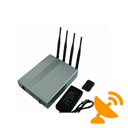 Desktop 3g Cell Phone Jammer with Remote - Click Image to Close