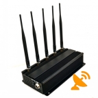 High Power Cell Phone + Wifi Jammer 11W Wall Mounted