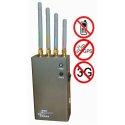 Handheld GPS + 3G CDMA GSM Cell Phone Jammer