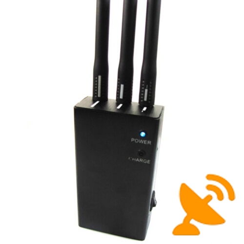 5 Band Portable GPS Signal Jammer + Cellular Phone Signal Blocker - Click Image to Close