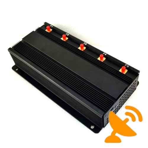 High Power Mobile Phone Jammer 12W 40 Meters - Click Image to Close