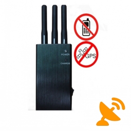 5 Band Portable GPS Signal Jammer + Cellular Phone Signal Blocker