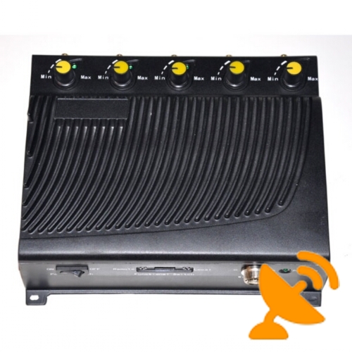 Adjustable Cell Phone + GPS + Wifi Jammer - US Version - Click Image to Close
