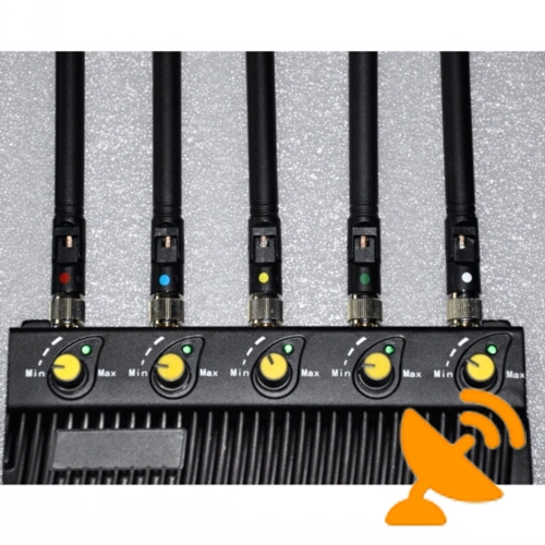 12W Adjustable 3G Cell Phone Jammer - Click Image to Close