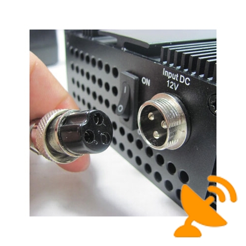 High Power Desktop UHF + GPS + Lojack Cell Phone Signal Blocker Jammer - Click Image to Close