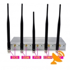 High Power Cell Phone Jammer with Remote Control