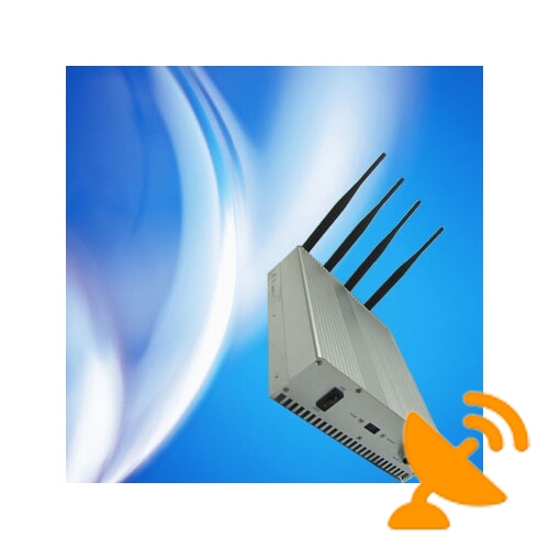 10W CellPhone Jammer - GSM CDMA DCS 3G Signal 40 Meters - Click Image to Close