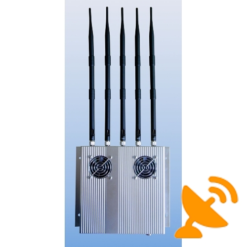 25W High Power Jammer Gsm 3g + Wifi Jammer 60 Meters - Click Image to Close