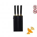 6 Antennas Multifunction Handheld GPS + Cell Phone + Wi-fi Jammer