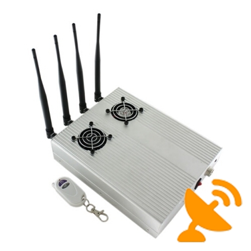 Adjustable Cell Phone + GPS Signal Blocker Jammer - Click Image to Close