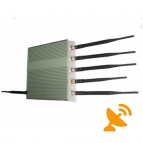 15W 6 Antenna Wifi + GPS + Cellular Phone Scrambler Disruptor