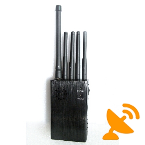 3W Handheld Cell Phone GPS Wifi Jammer with Fan - Click Image to Close