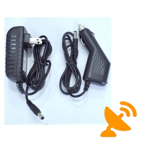 Handheld Cell Phone Jammer + Wifi Blocker with Cooling Fan - 15 Meters - Click Image to Close
