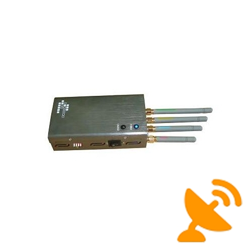 5 Band Portable GPS Jammer + Mobile Jammer - Click Image to Close