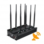 Ultimate 8-Band Mobile Phone, WiFi Bluetooth, UHF, VHF, GPS, LoJack Signal Jammer Terminator