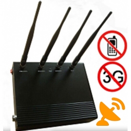 5 Band Mobile Phone Signal Jammer - 25 Meters