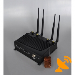 Adjustable Desktop 3G 2100-2170MHz Cellular Phone Jammer with Remote Control