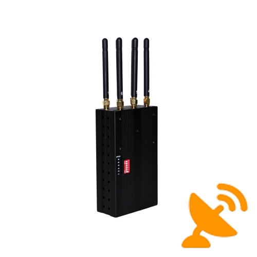 6 Antennas Multifunction Handheld GPS + 4G Cell Phone Jammer - Click Image to Close