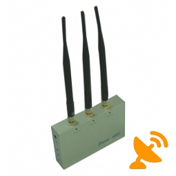 4W Remote Control GSM CDMA 3G Cell Phone Signal Jammer