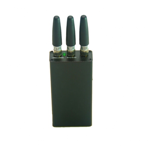 Mini Portable GPS Jammer 1500MHz-1600MHz + Cell Phone Jammer