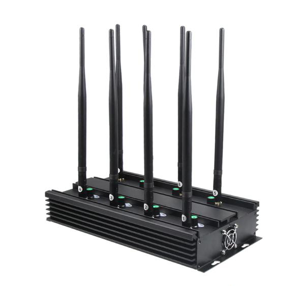 Ultimate 8-Band Mobile Phone, WiFi Bluetooth, UHF, VHF, GPS, LoJack Signal Jammer Terminator