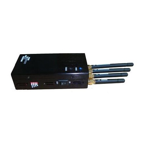 5 Band Hand held  Wifi + 2.4G + Cell Phone Jammer 2 W