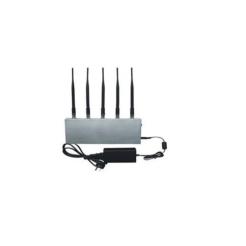 8W Desktop Cell Phone + UHF Audio Jammer