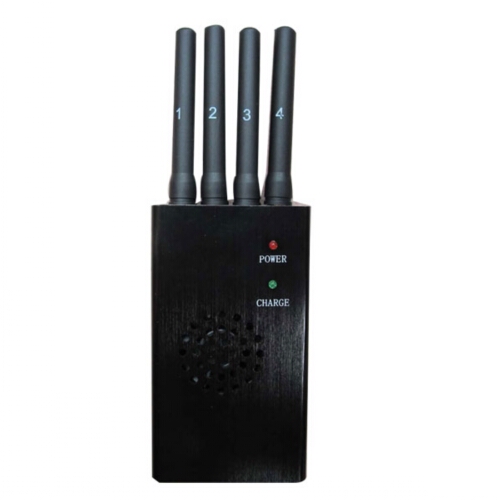 Handheld 3G 4G Lte Cell Phone Jammer 1.2W