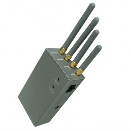 High Power 2.5W Portable Cell Phone Signal Jammer