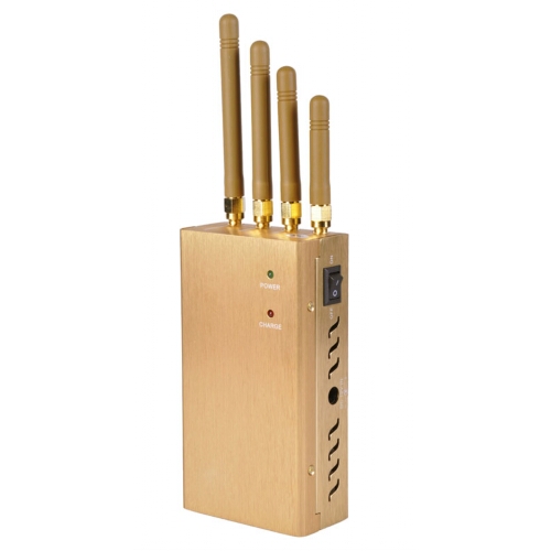 2W Portable Cell Phone GPSL1 Jammer Signal Blocker - 15 Meters