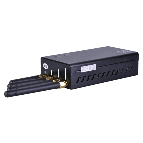 Portable Cell Phone + Wifi Jammer with Cooling Fan