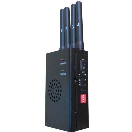 High Power Cell Phone & Wifi Jammer with Cooling Fan