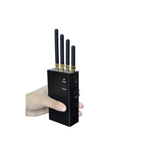 2W 4 Band Bluetooth + Cell Phone Jammer 20 Meters