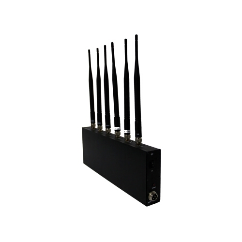 6 Antennas Wifi + 3G Cell Phone Signal Jammer