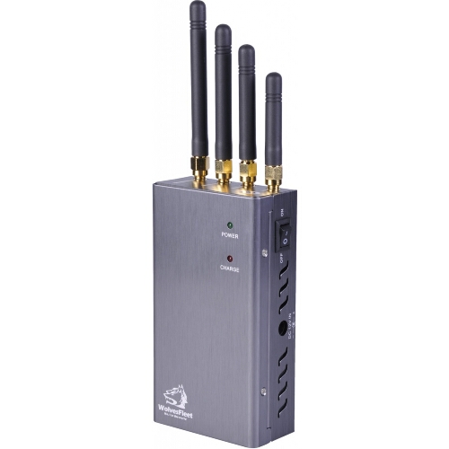 Portable Mobile Phone Signal Blocker - GSM CDMA DCS PHS 3G Cell Phone Signal Jammer 20 Meters