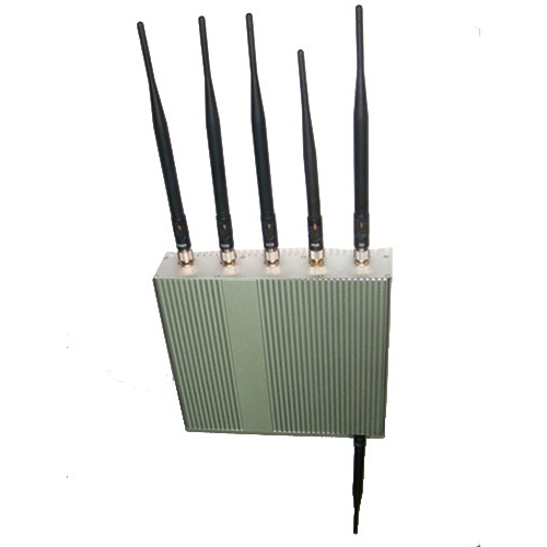 6 Antennas GPS + Wifi + Cell Phone Jammer