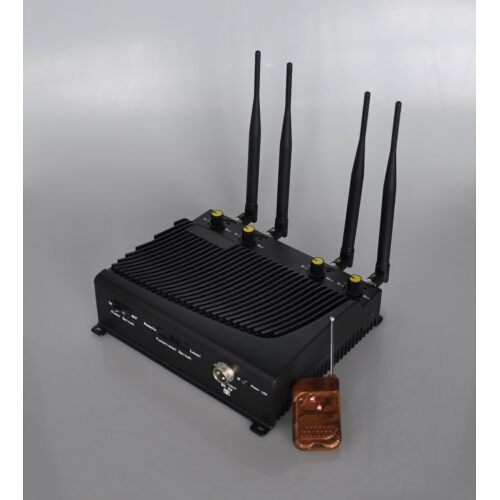 Adjustable Desktop 3G 2100-2170MHz Cellular Phone Jammer with  Remote Control