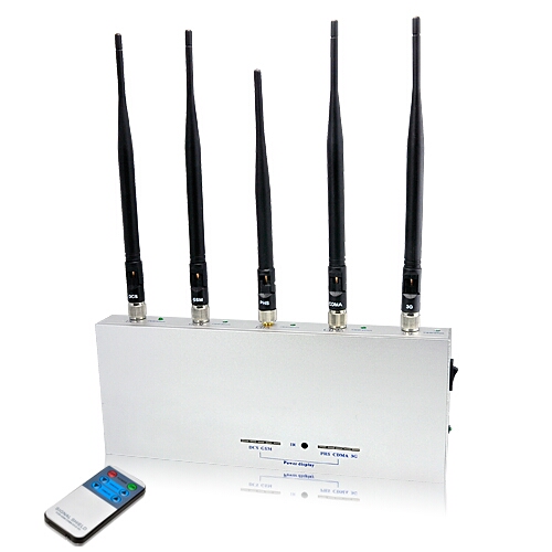 High Power Cell Phone Jammer with Remote Control