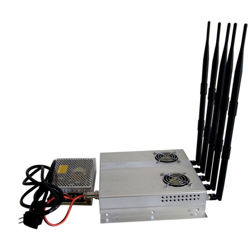 25W High Power Cell Phone & Wifi Jammer 60 M 