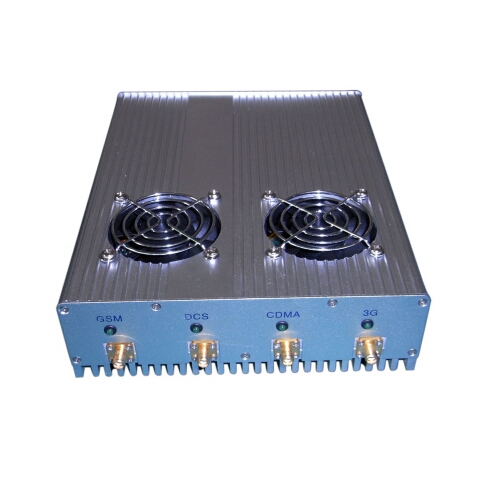 25W 3G GSM Cell Phone Jammer with Cooling Fan